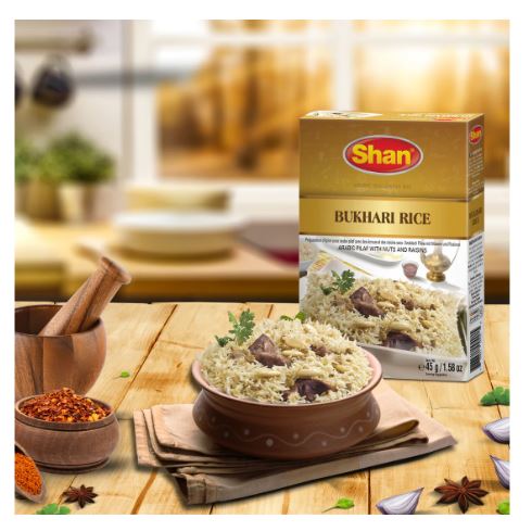 SHAN Bukhari Rice | Arabic Seasoning Mix Authentic Spices for Arabic Dishes (50g)