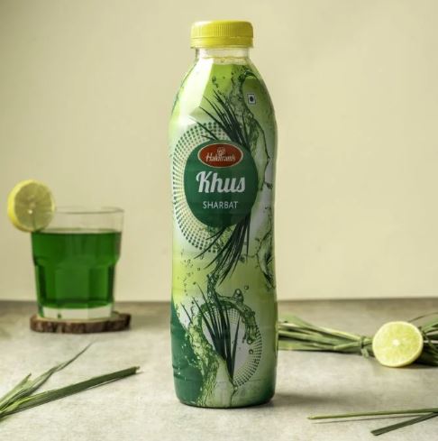 HALDIRAM'S Khus Squash Sharbat|  Best for Cocktails & Dessert (750ml)