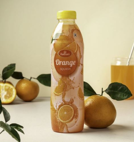 HALDIRAM'S Orange Squash Sharbat|  Best for Cocktails & Dessert (750ml)