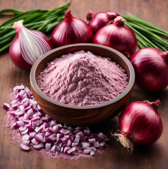 India Red Onion Powder