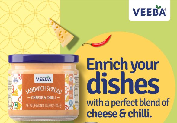 Veeba Sandwhich Spread Cheese & Chili