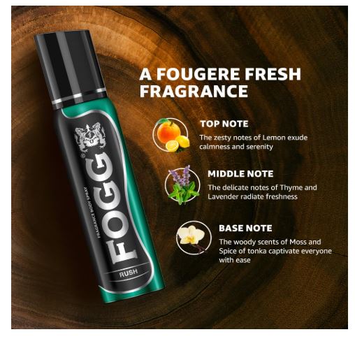 Fogg Rush Fragrance Deodorant Body Spray