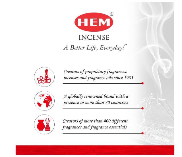 HEM Incense Sticks Gold Rain