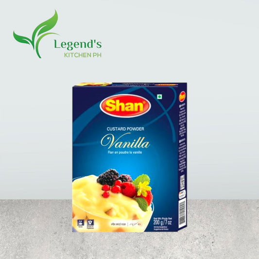 Shan Vanilla Custard Powder | Best for Cakes & Pastries (200g)