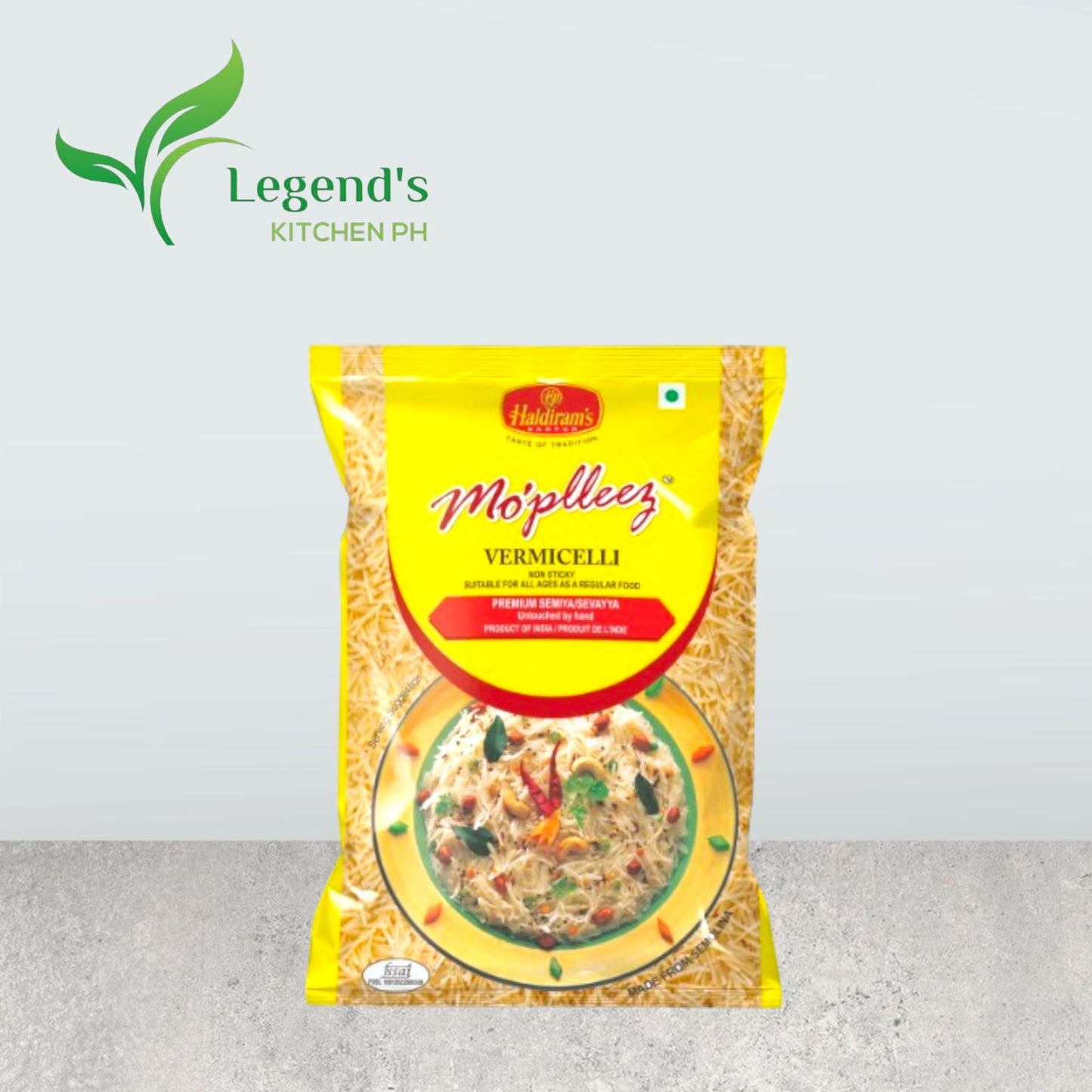 Haldiram's Vermicelli or Rice Noodles (Semiya Raw) 400g