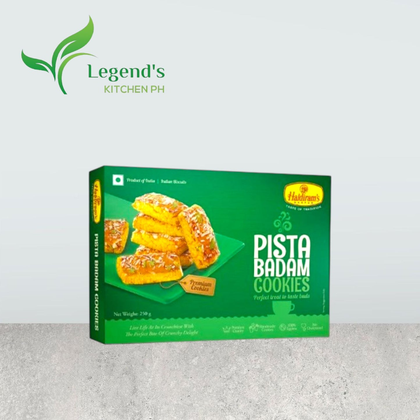 HALDIRAMS Indian Premium Cookies Premium Quality Handmade Cookies 100% Eggless (250g)