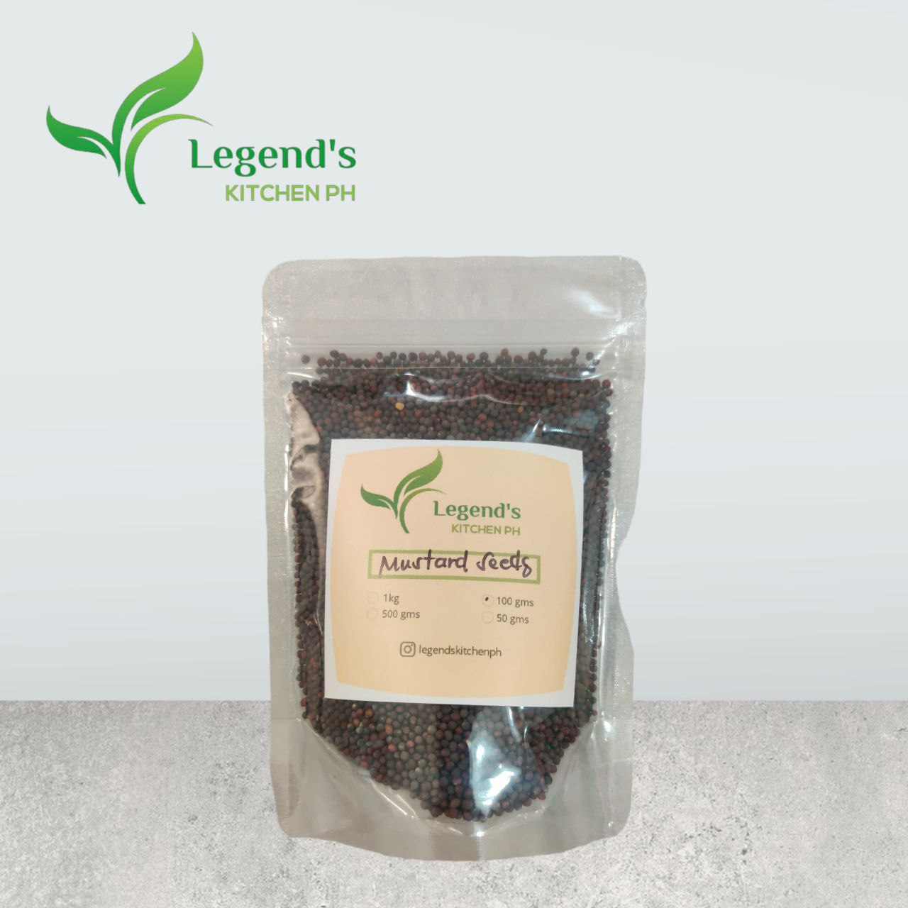 Rai Black Mustard Seeds 100g (Keto / Low Carb/ Diet Friendly)