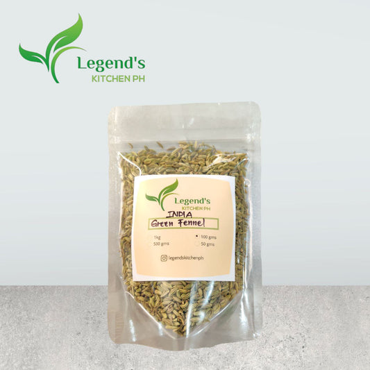 Aromatic India Green Fennel Seeds Saunf