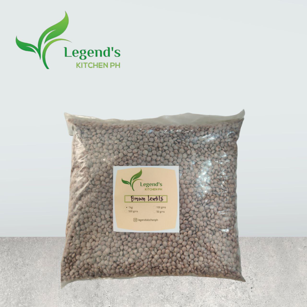 Sabut Whole Masoor Dal | Brown Lentils 1kg