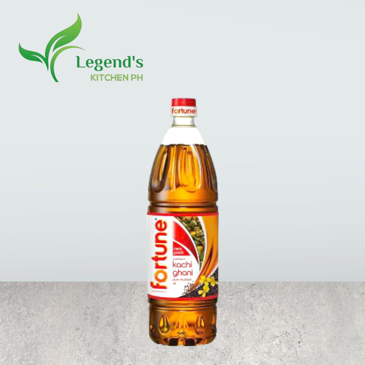 Fortune Kachi Ghani Pure Mustard Oil 1L