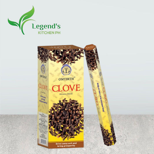 OMTIRTH Clove Premium Incense Sticks Set