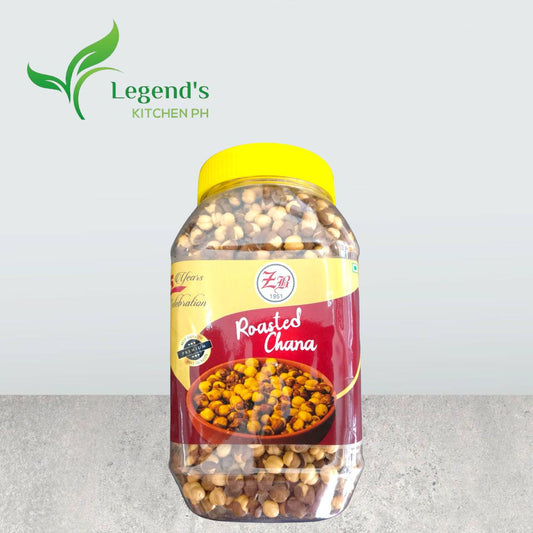 Vegan Roasted Chickpeas (Roasted Chana with Skin)