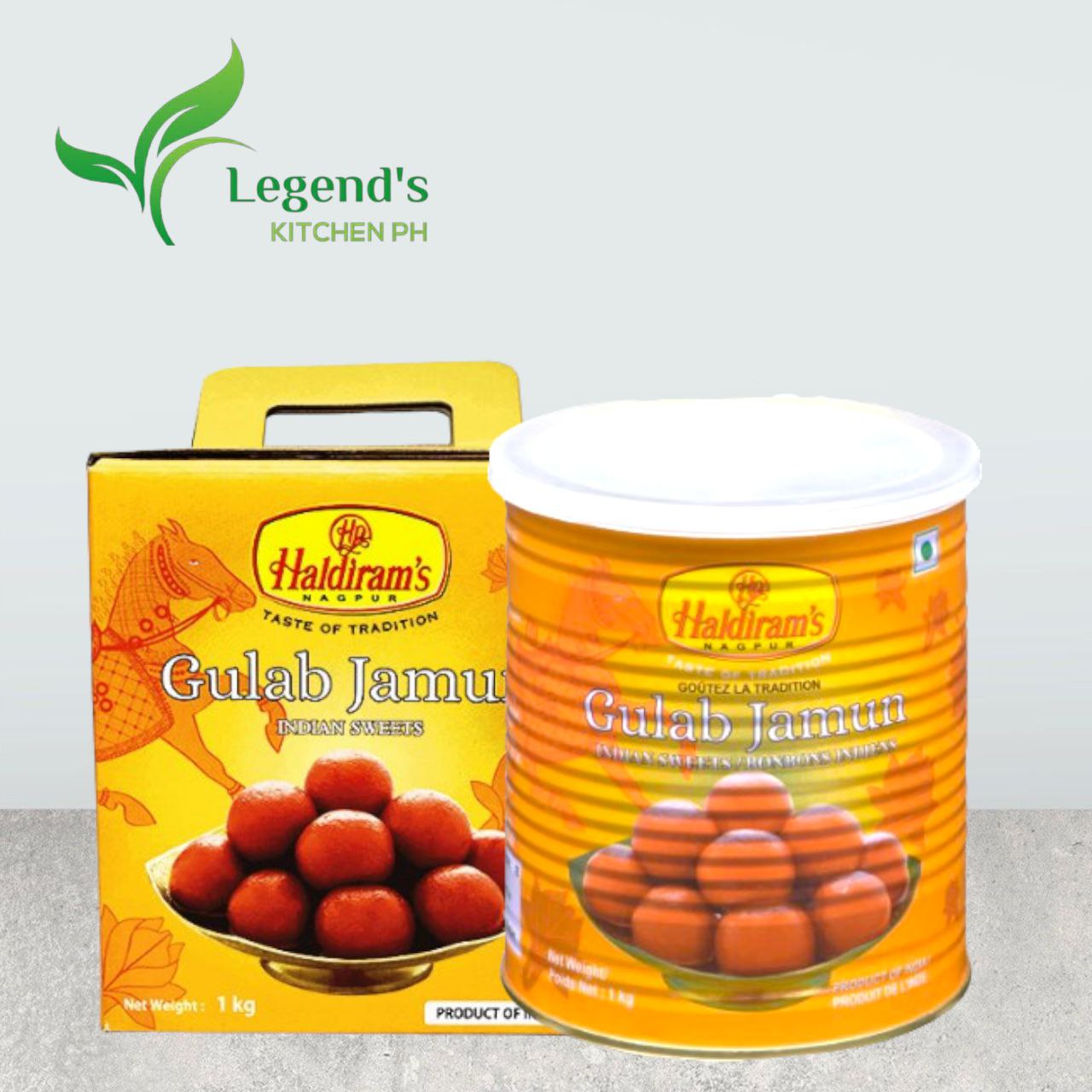 Haldiram’s Gulab Jamun Indian Sweets| Ready to Eat Dessert (1kg)