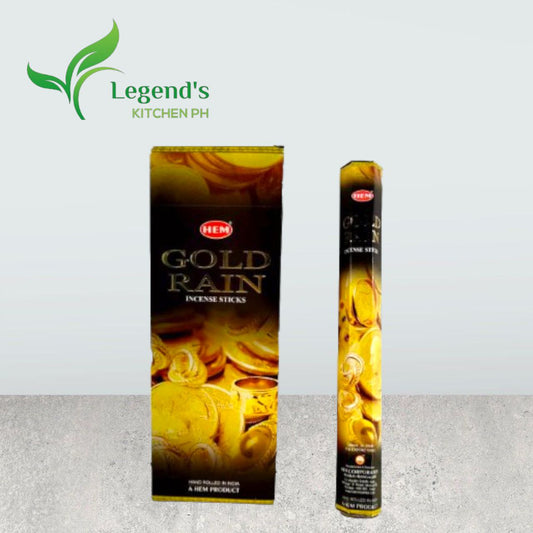 HEM Incense Sticks Gold Rain