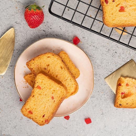 Bikano Premium Fruit Cake 400g - Delicious Rich & Moist Sliced Cake - Perfect Tea Time Snack, Healthy Desserts, Holiday & Party Treats [Authentic Indian Snacks]