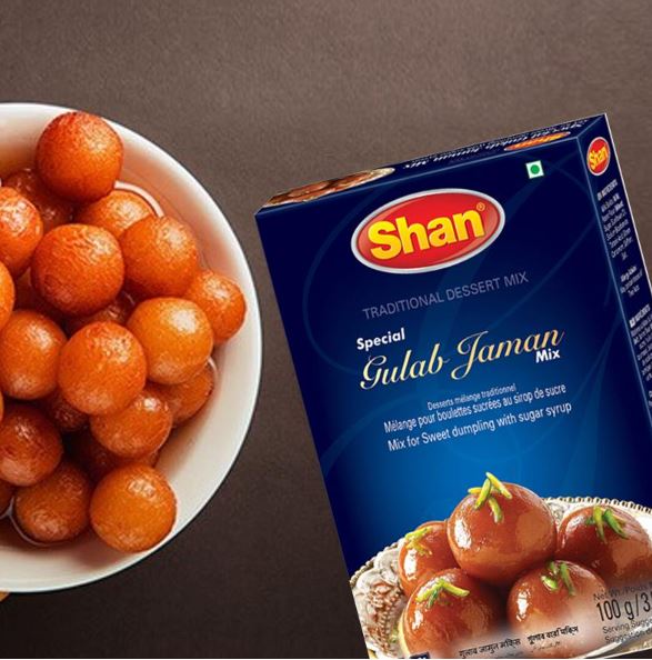 Shan Special Gulab Jamun Mix | Best for easy made dessert recipes (150g)