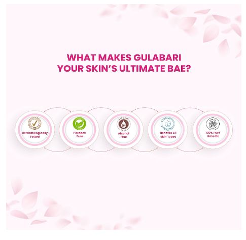 Dabur Gulabari Premium Rose Water for Cleansing and Toning