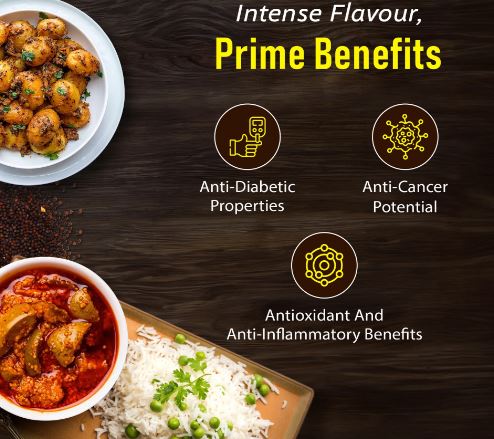 Rai Black Mustard Seeds 100g (Keto / Low Carb/ Diet Friendly)