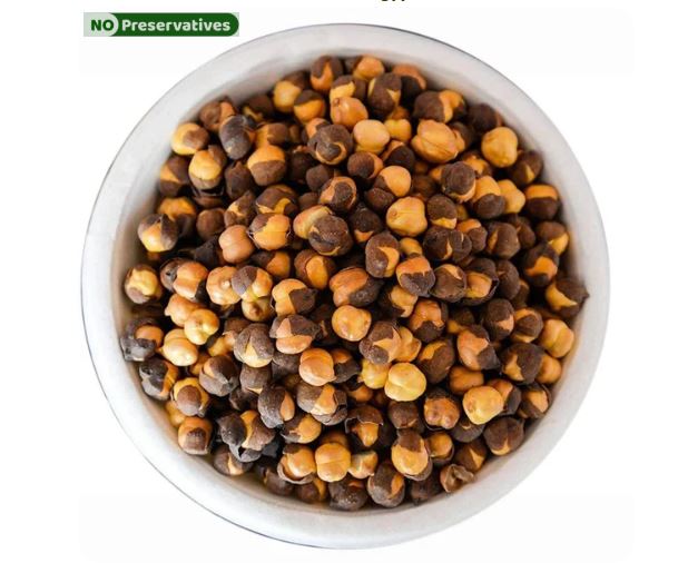 Vegan Roasted Chickpeas (Roasted Chana with Skin)
