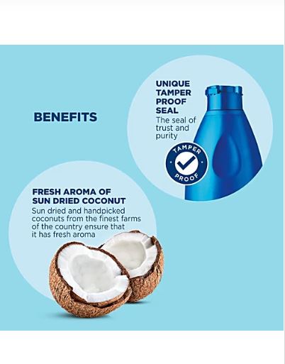 Parachute 100% Pure Coconut Oil (500ml)