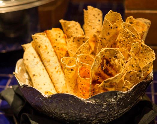 Mahalaxmi Indian Thin Wafer Papad| Papadam (500g)