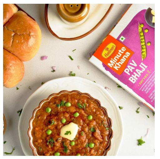 HALDIRAM'S Pav Bhaji |Ready to Eat Indian Dishes (300g)