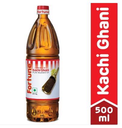 Fortune Kachi Ghani Pure Mustard Oil 1L