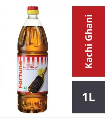 Fortune Kachi Ghani Pure Mustard Oil 1L