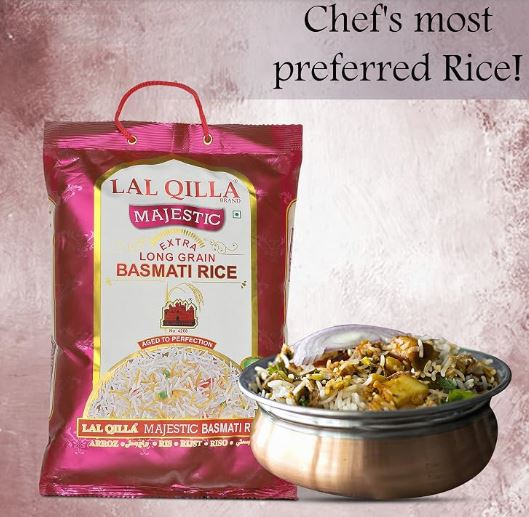 Lal Qilla (Majestic)18mm Length|  Extra Long Grain | Perfect for Biryani