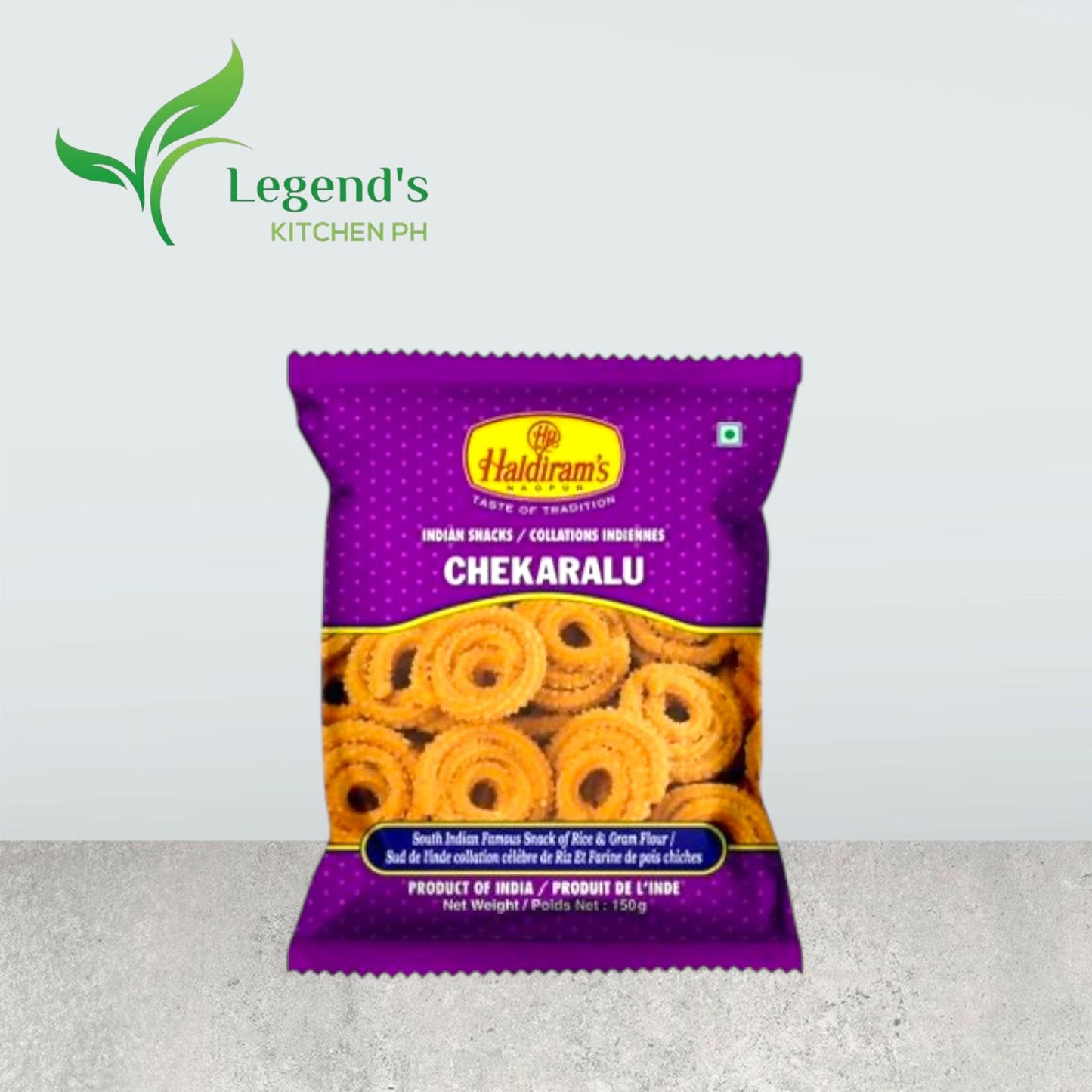 Haldiram's Chekaralu | Rice Gram Flour Snack