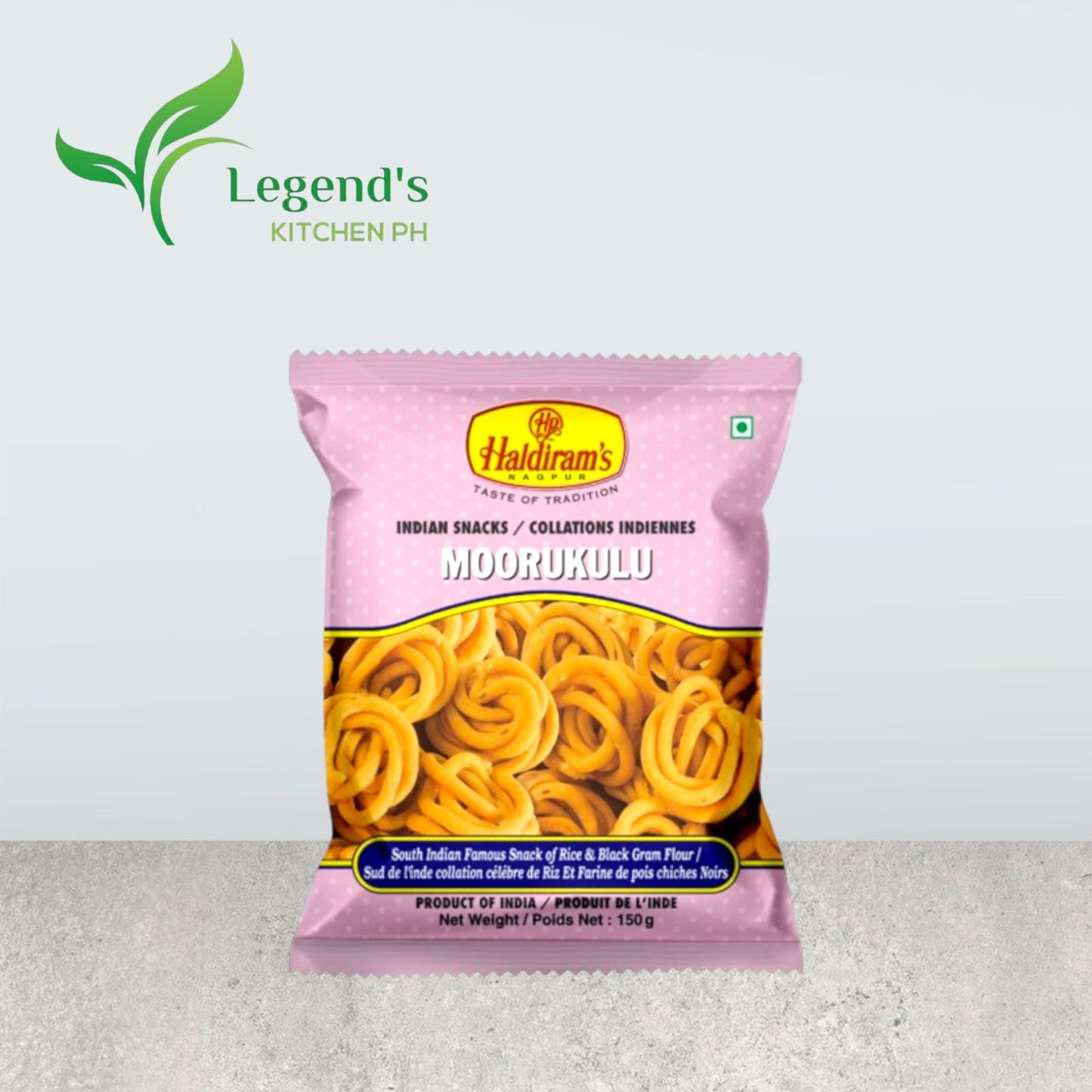 Haldiram's Moorukulu | Rice & Black Gram Flour Snack