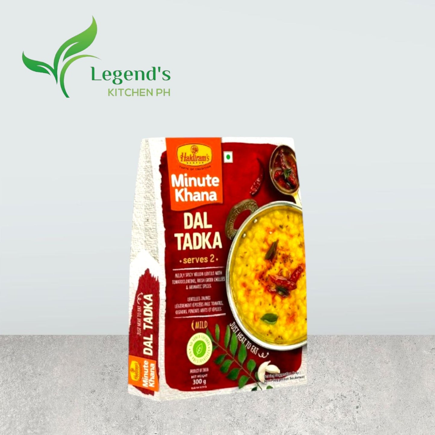 HALDIRAM'S Dal Tadka |Ready to Eat Indian Dishes (300g)