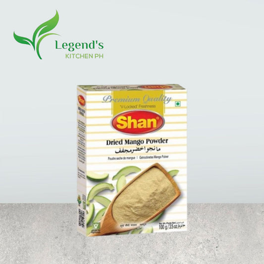 Shan Amchur Powder or  Dried Mango Powder | Powder dehydrated unripe Mango (100g)