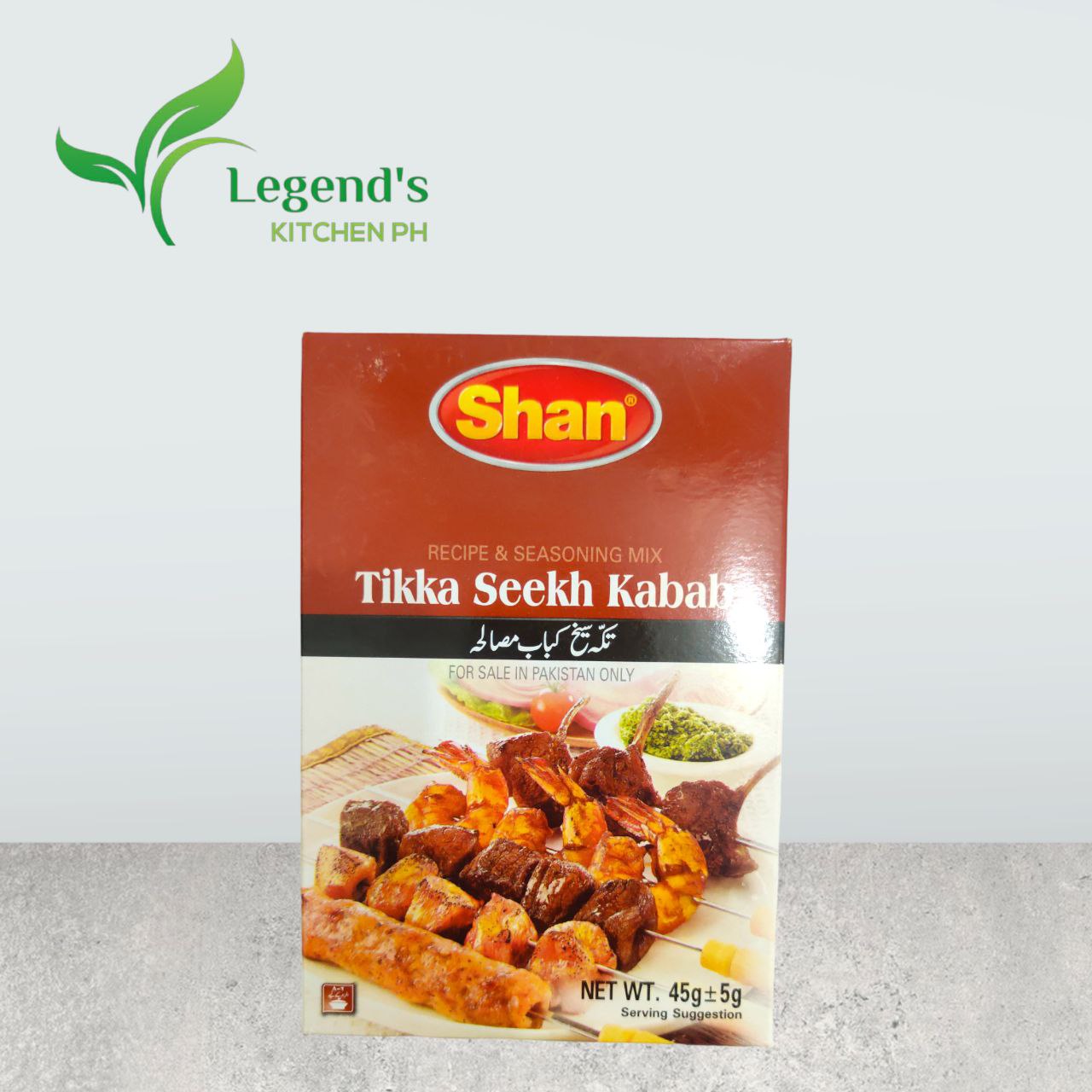 SHAN Tikka Sheekh Kaba| Seasonig Mix for Pakistani Style  BBQ (50g)