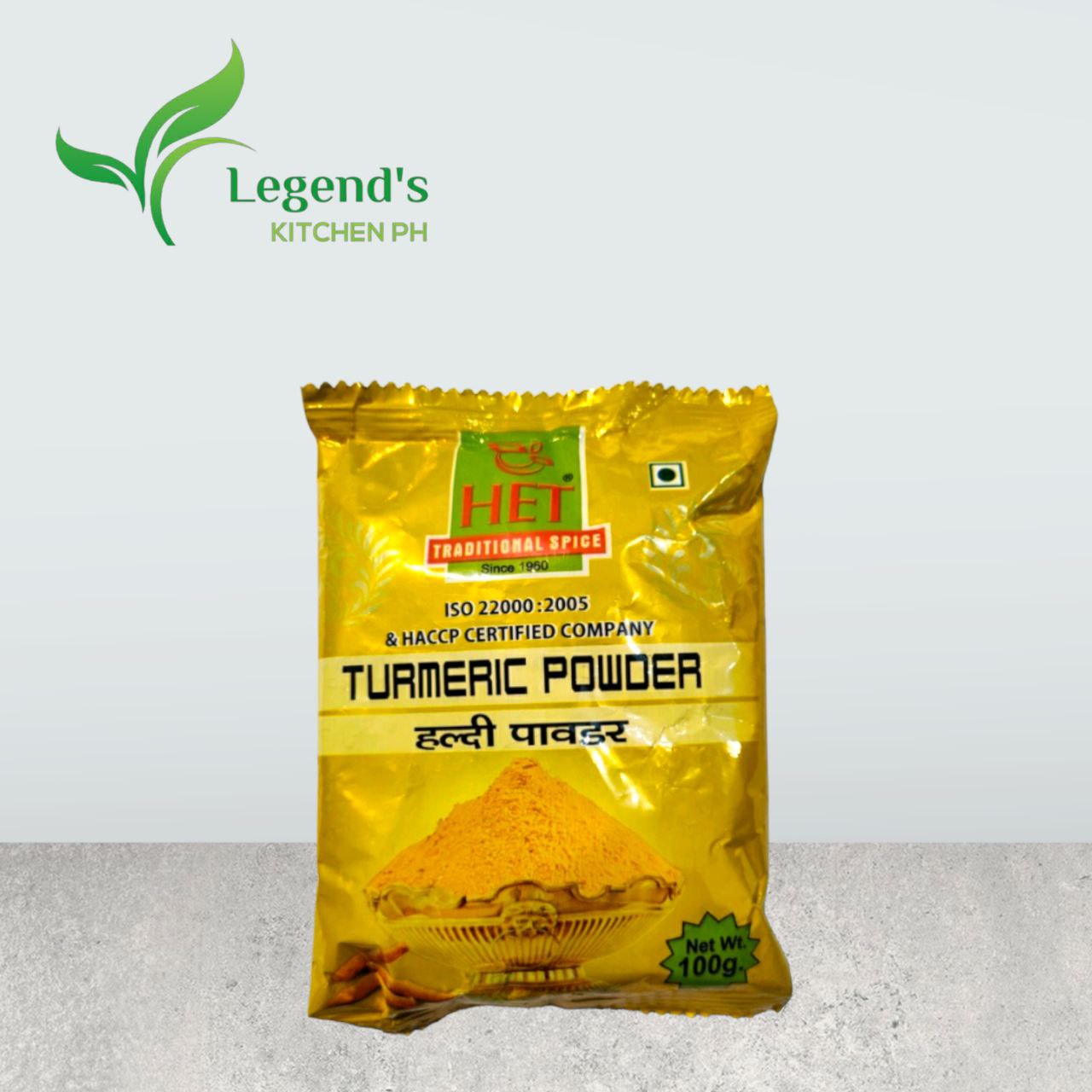 HET Turmeric Powder (Luyang Dilaw)