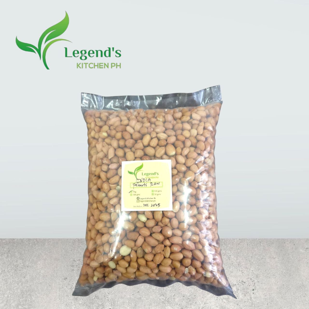 India Raw Peanuts with Skin | Maning Hilaw (1kg)