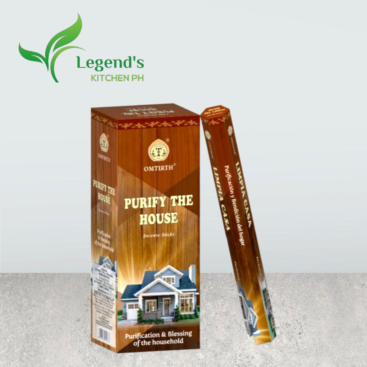 OMTIRTH Purify the House Premium Incense Sticks Set