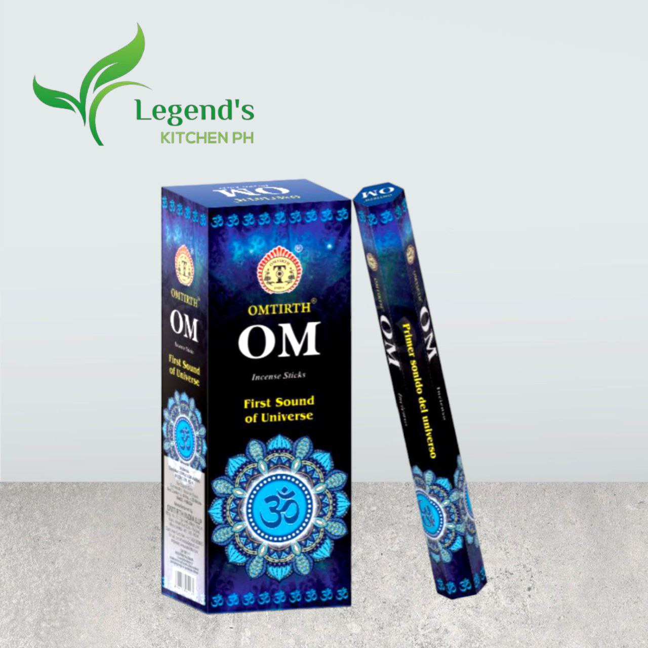 OMTIRTH OM Premium Incense Sticks Set