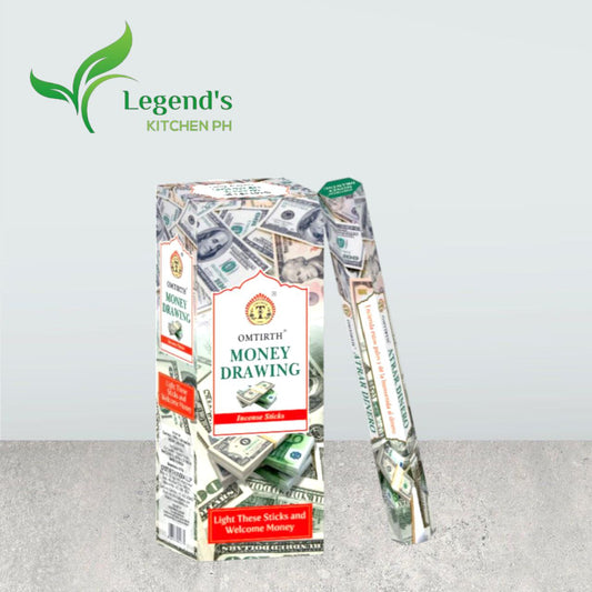 OMTIRTH Money Drawing Premium Incense Sticks Set
