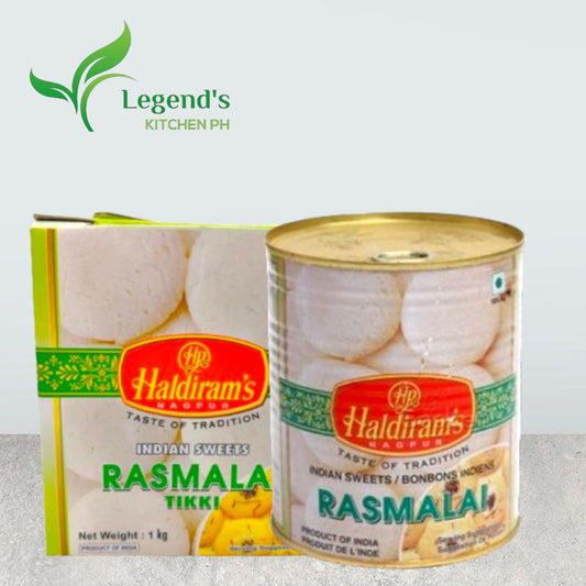 Haldiram’s Rasmalai Tikki Indian Sweets| Ready to Eat Dessert (1kg)