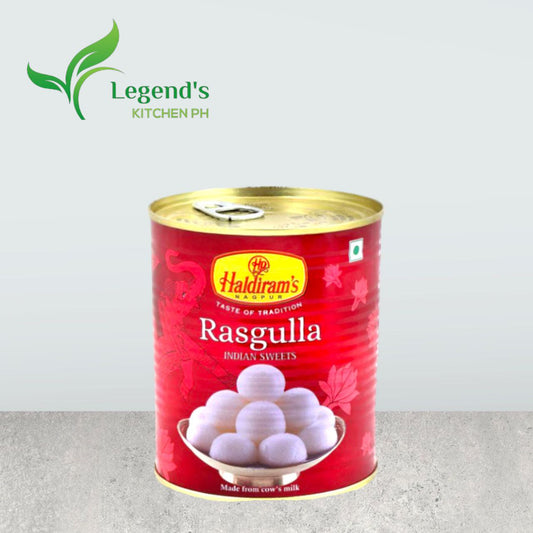 Haldiram’s Rasgulla Indian Sweets Ready to Eat Dessert (1kg)