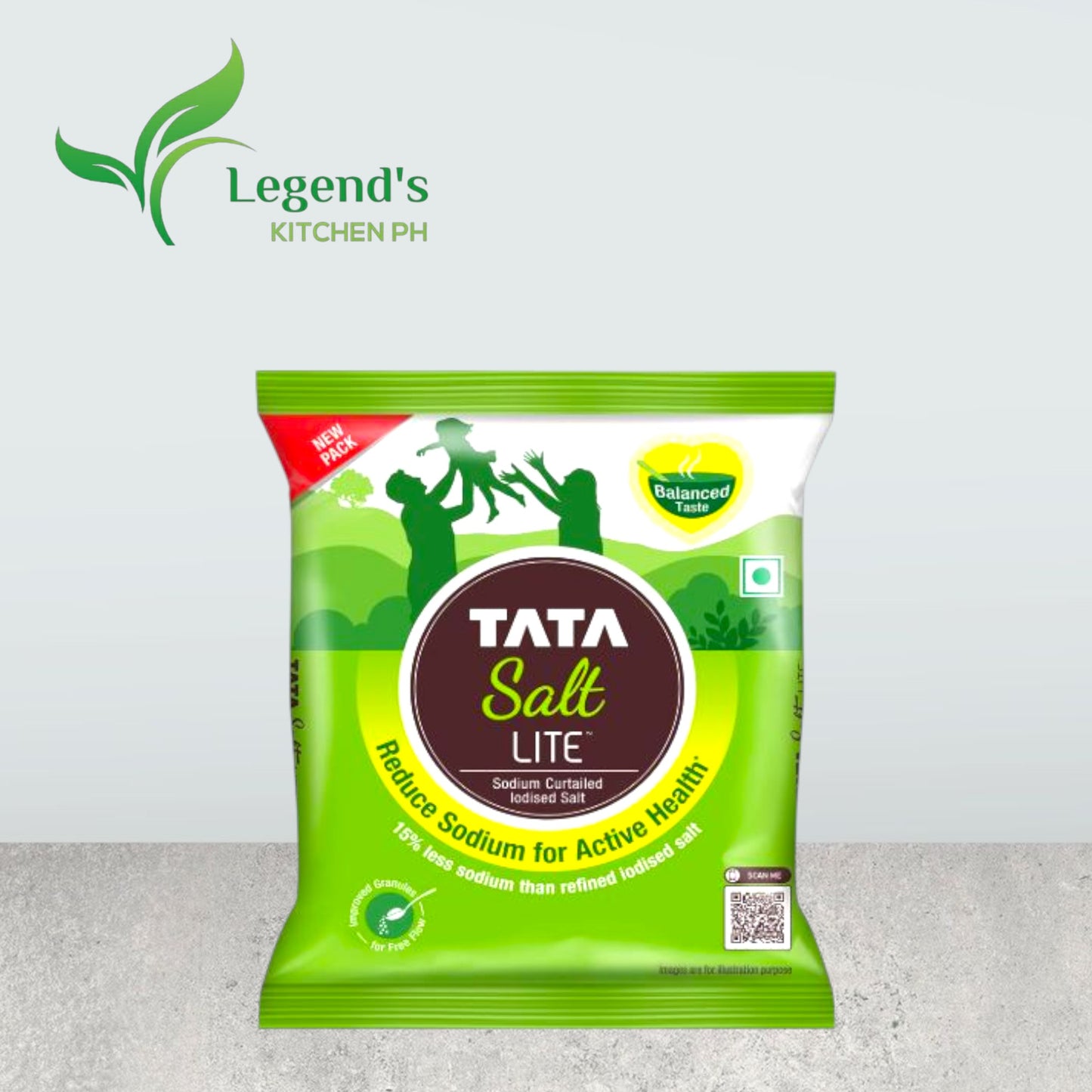 Tata Salt LITE Indian Iodised Salt Less Sodium Salt